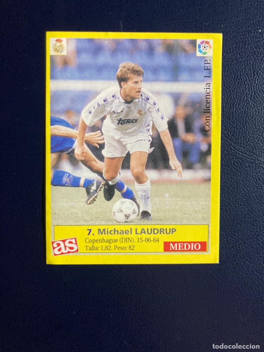 Cromos de F&uacute;tbol: 7 Laudrup REAL MADRID AS 1995 1996 LIGA 95 96 - SIN PEGAR