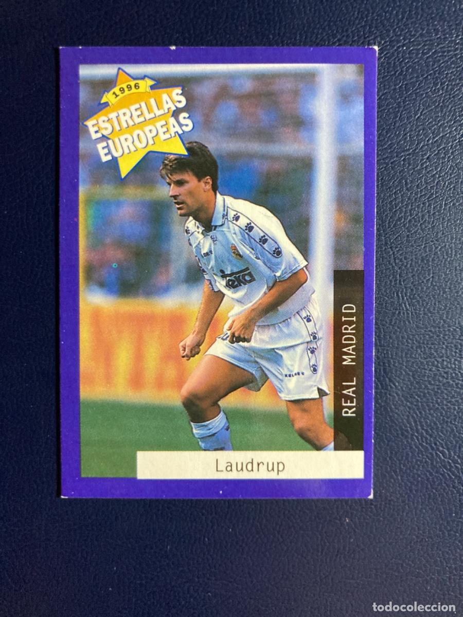 Cromos de F&uacute;tbol: MICHAEL LAUDRUP REAL MADRID 1996 ESTRELLAS EUROPEAS 96 Panini