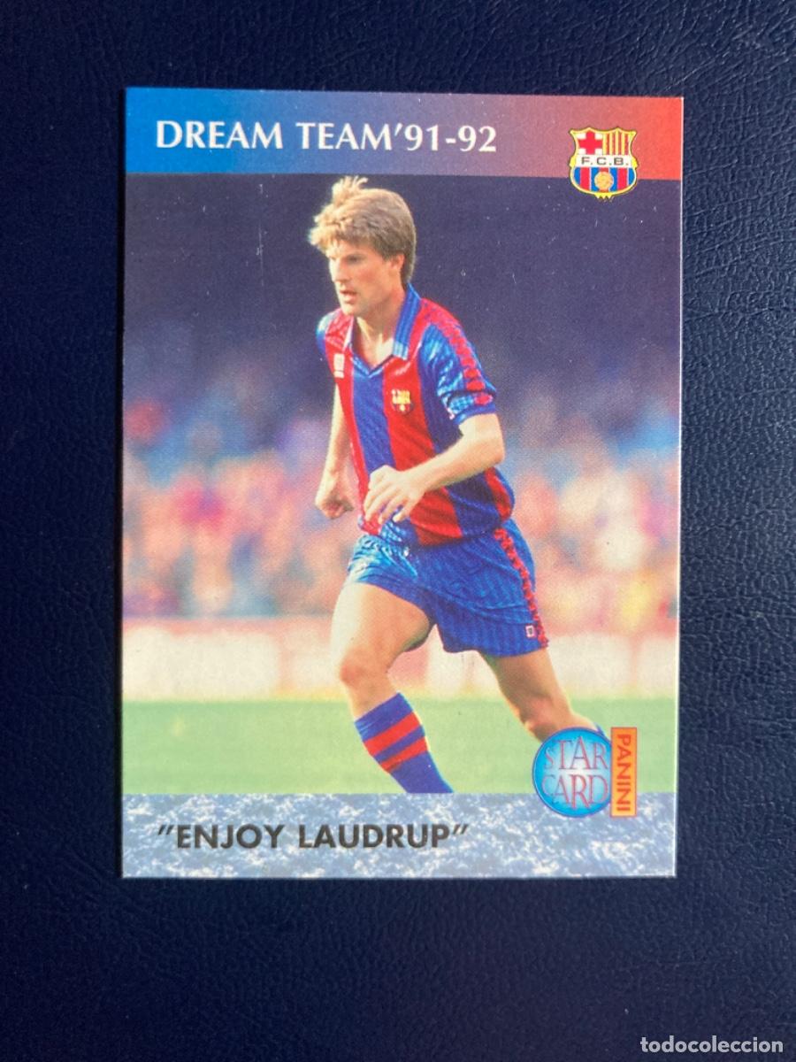 Cromos de F&uacute;tbol: PANINI BAR&Ccedil;A CARDS 90 96 N&ordm; 66 DREAM TEAM 91 92 ENJOY MICHAEL LAUDRUP - BARCELONA LIGA 1996
