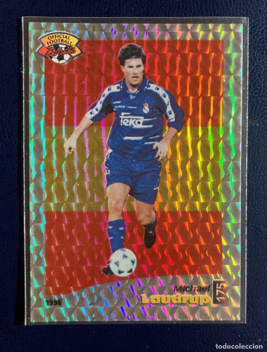 Cromos de F&uacute;tbol: 175 Michael Laudrup - Real Madrid - UNFP 1995 1996 Official Football Cards - Panini