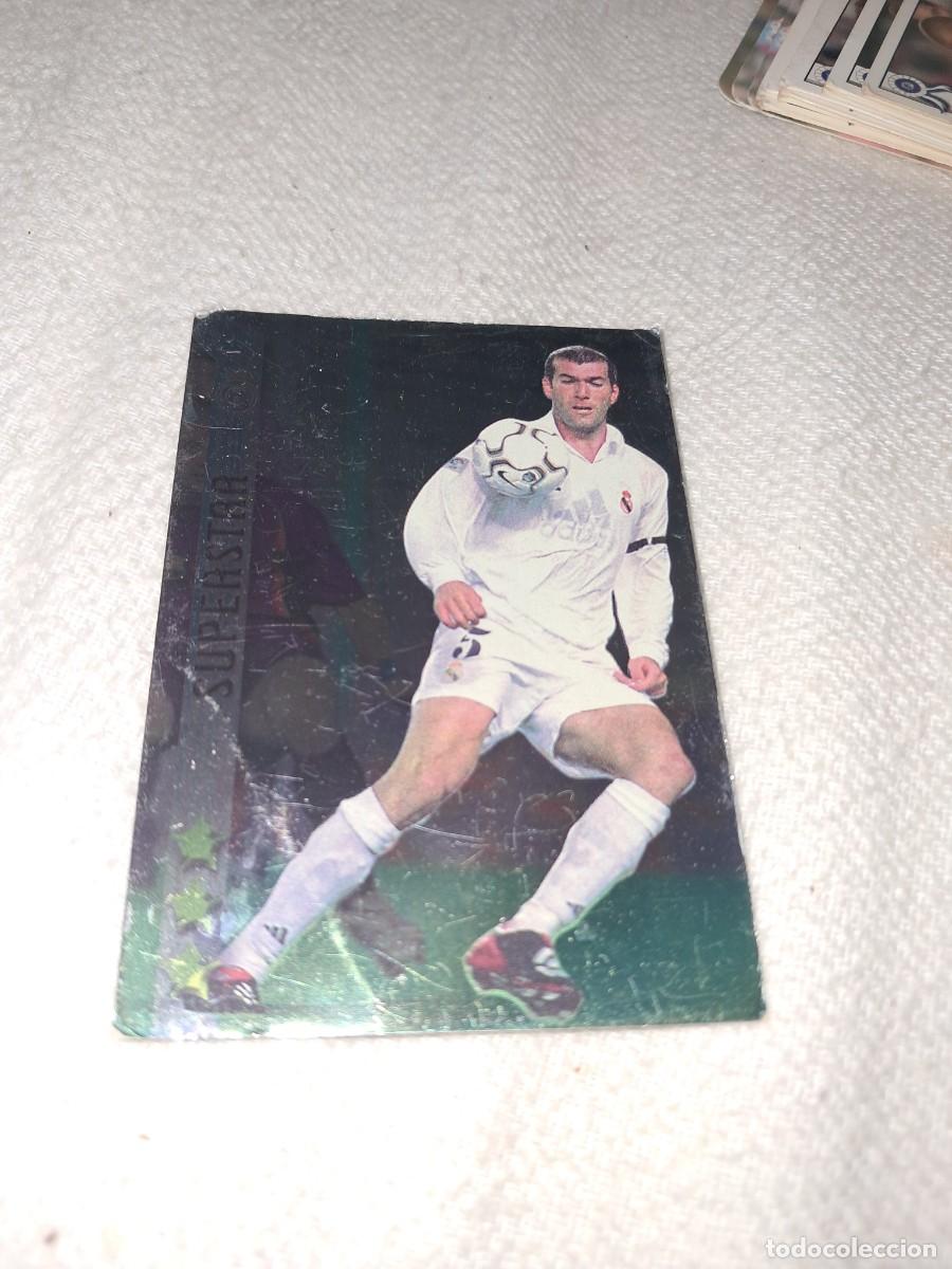 Cromos de F&uacute;tbol: ZIDANE SUPERSTAR Real Madrid
