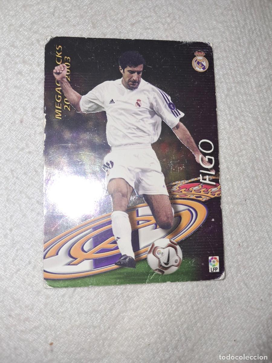 Cromos de F&uacute;tbol: FIGO Megacracks 2002/03 Panini