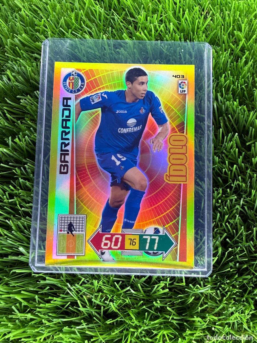 Cromos de F&uacute;tbol: N&ordm; 403 Barrada &Iacute;dolo Getafe CF Adrenalyn XL 12 13