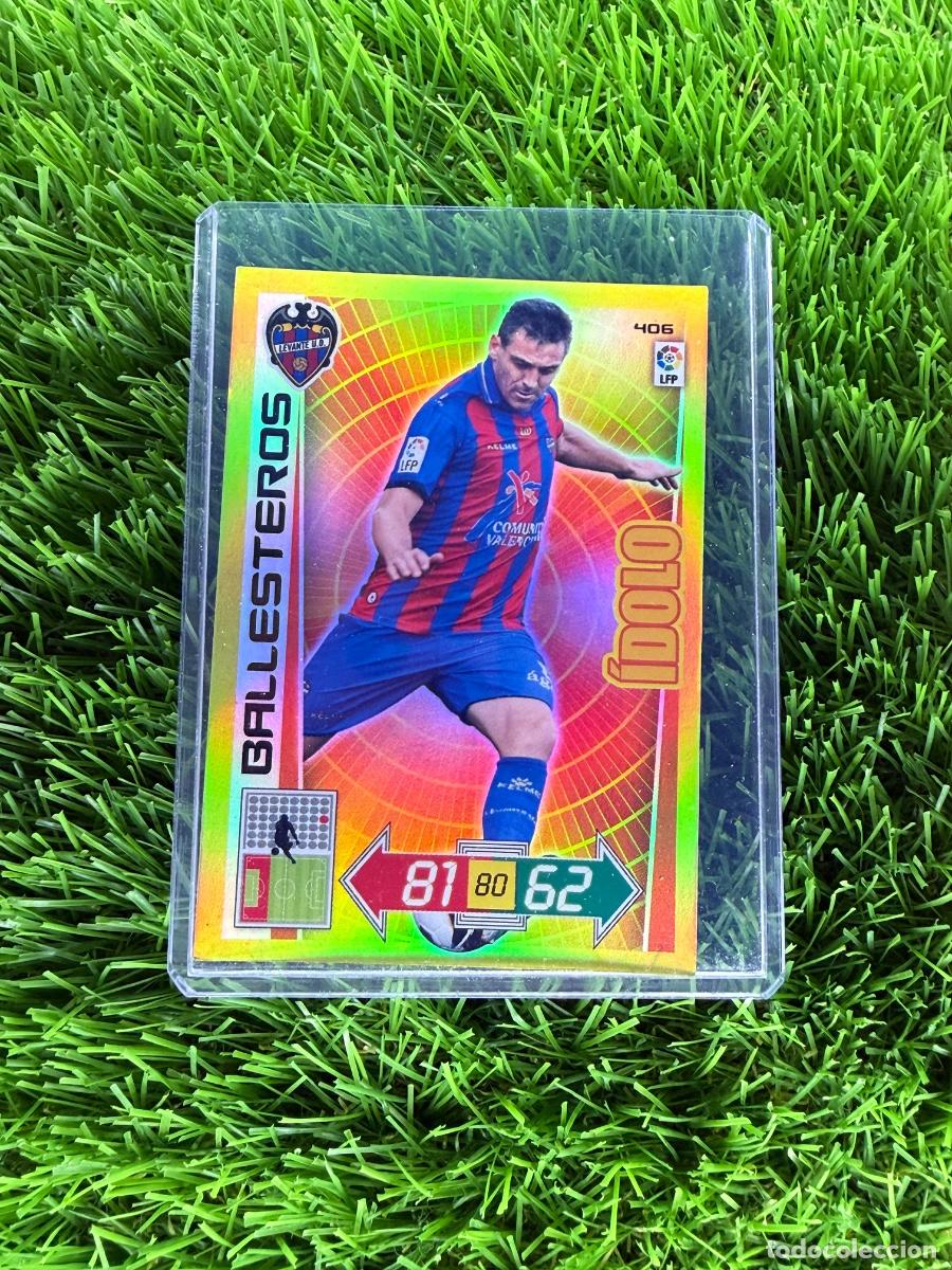 Cromos de F&uacute;tbol: N&ordm; 406 Ballesteros &Iacute;dolo Levante UD Adrenalyn XL 12 13