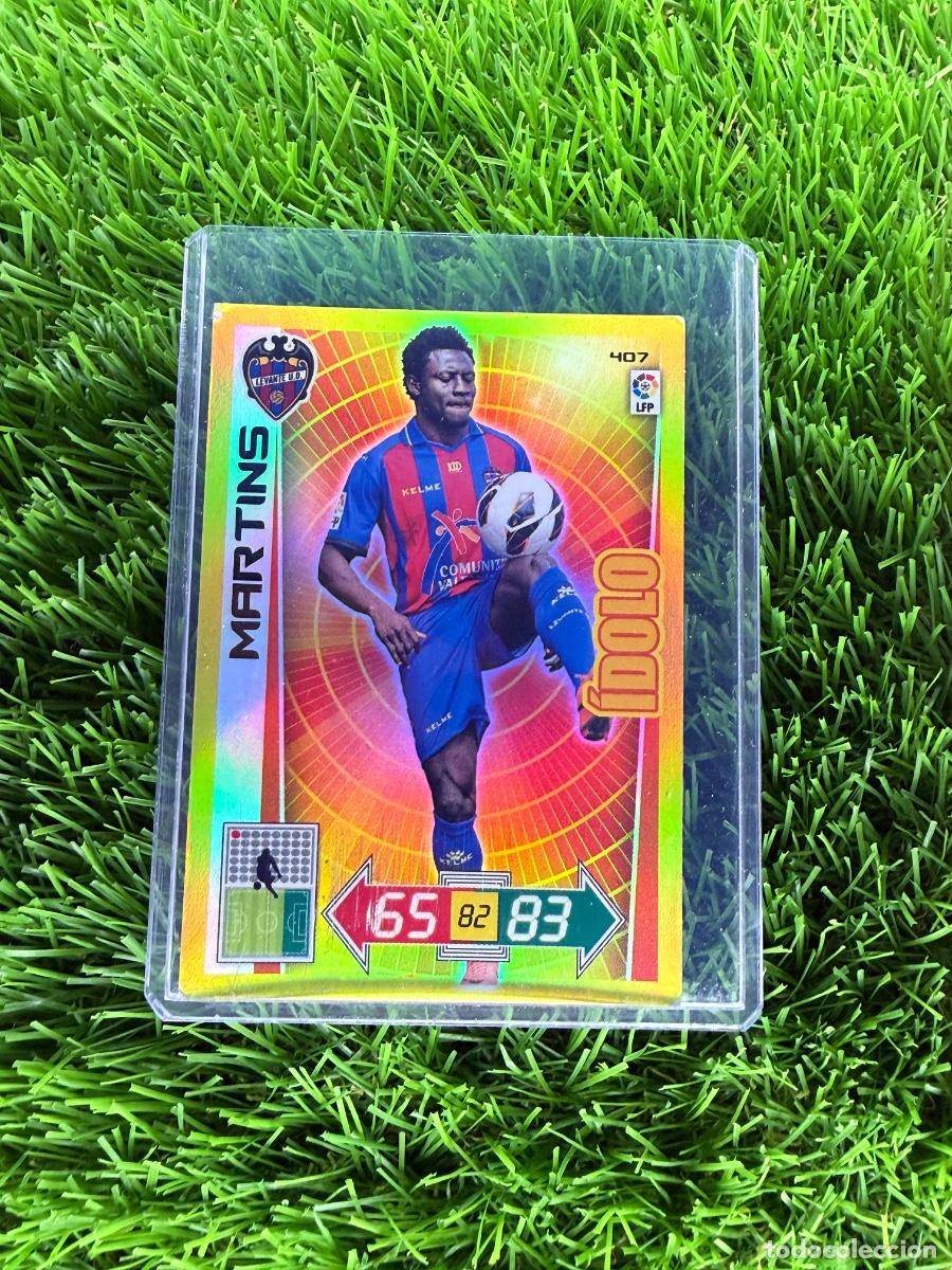 Cromos de F&uacute;tbol: N&ordm; 407 Martins &Iacute;dolo Levante UD Adrenalyn XL 12 13