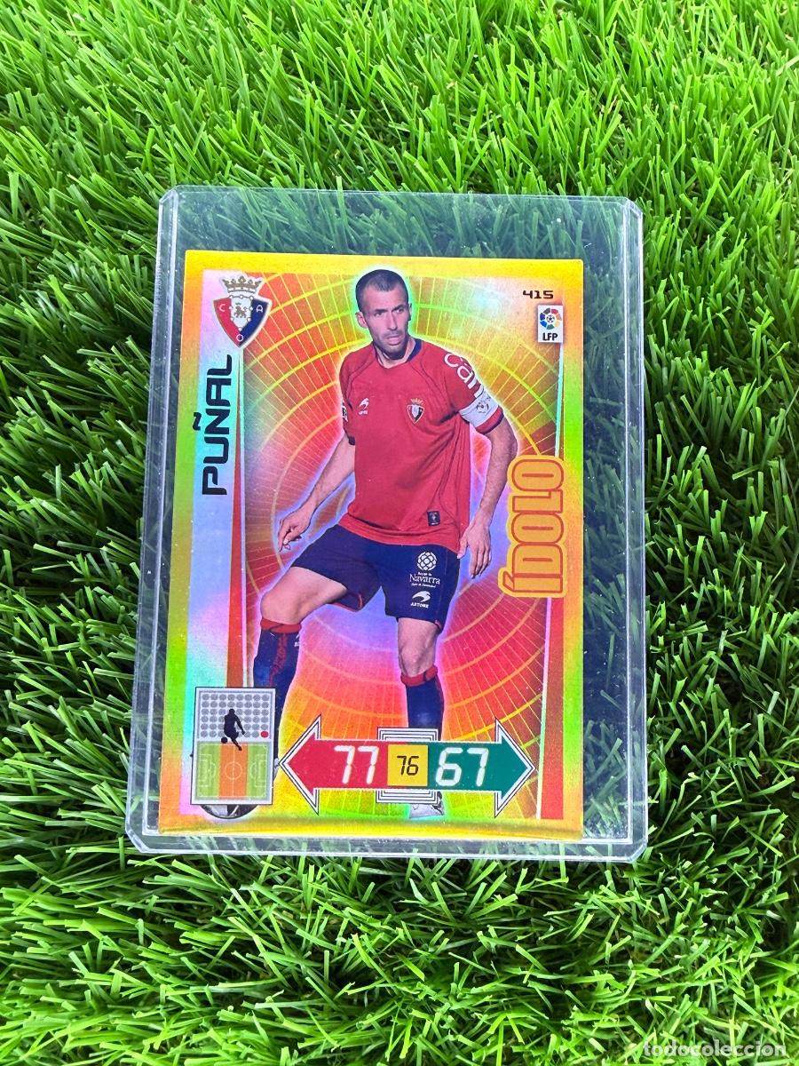 Cromos de F&uacute;tbol: N&ordm; 415 Pu&ntilde;al &Iacute;dolo CA Osasuna Adrenalyn XL 12 13