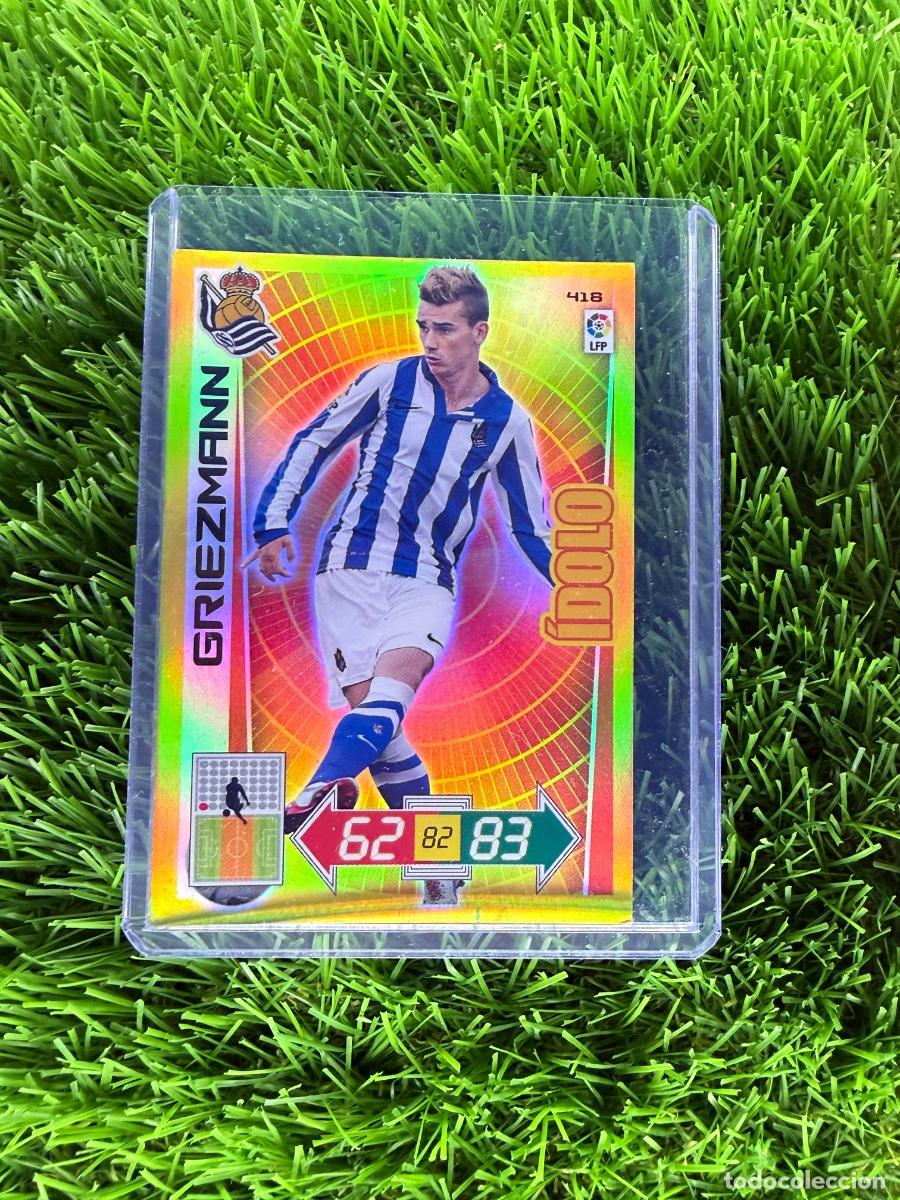 Cromos de F&uacute;tbol: N&ordm; 418 Griezmann &Iacute;dolo Real Sociedad Adrenalyn XL 12 13