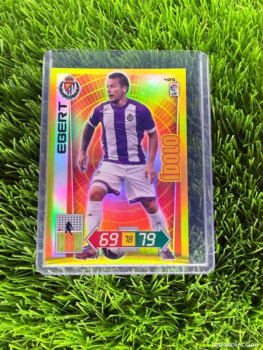 Cromos de F&uacute;tbol: N&ordm; 425 Ebert &Iacute;dolo R Valladolid CF Adrenalyn XL 12 13