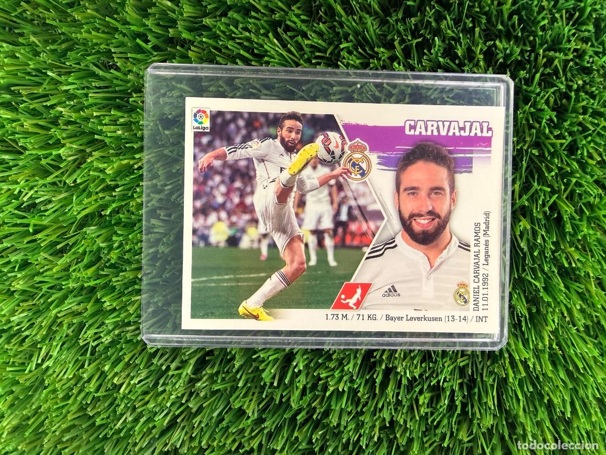 Cromos de F&uacute;tbol: N&ordm; 5 Carvajal Real Madrid CF Liga Este 15 16