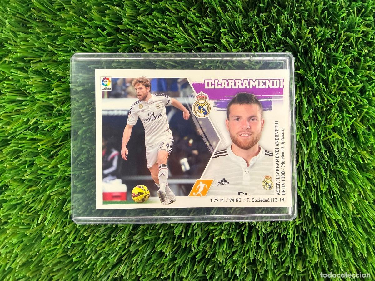 Cromos de F&uacute;tbol: N&ordm; 13 Illarramendi Real Madrid CF Liga Este 15 16