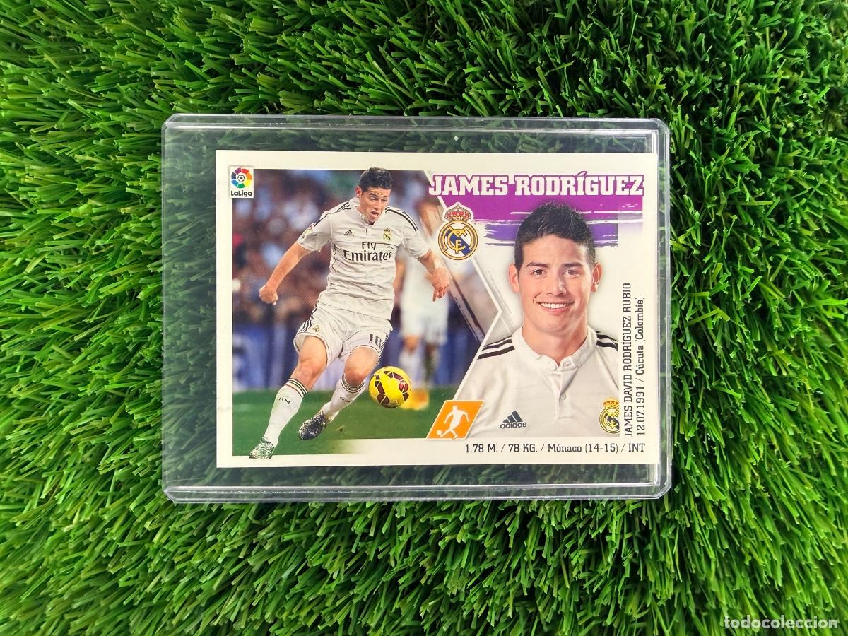 Cromos de F&uacute;tbol: N&ordm; 15 James Rodr&iacute;guez Real Madrid CF Liga Este 15 16