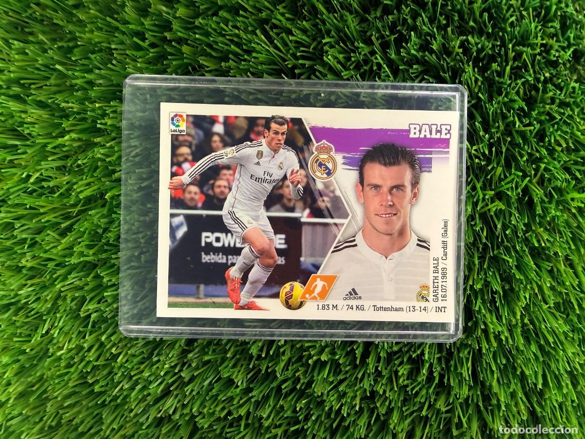 Cromos de F&uacute;tbol: N&ordm; 17 Bale Real Madrid CF Liga Este 15 16