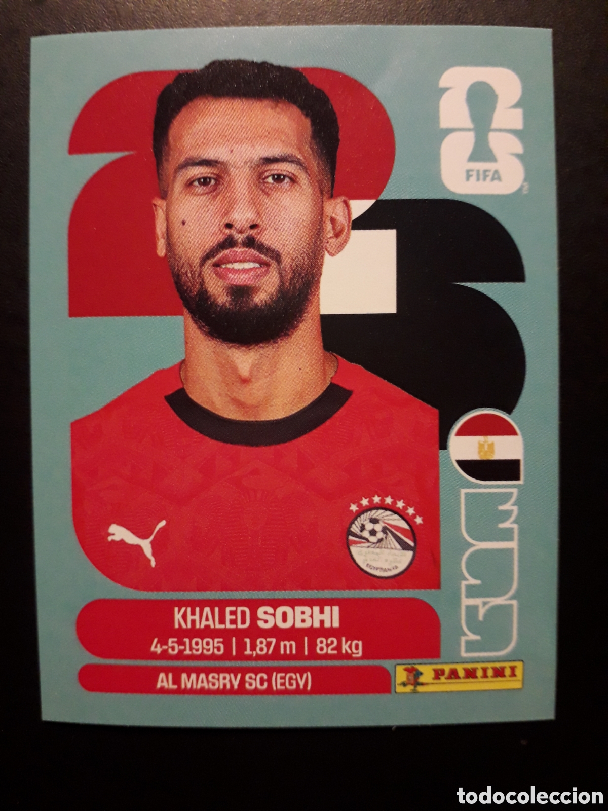 Cromos de F&uacute;tbol: SOBHI EGIPTO EGY 6 MUNDIAL F&Uacute;TBOL 2026 FIFA WORLD CUP PANINI SIN PEGAR PEDIDO M&Iacute;NIMO 3&euro;