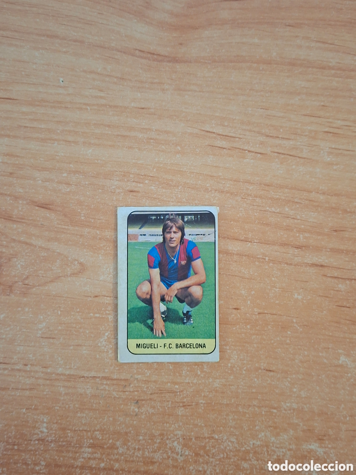 Cartes &agrave; collectionner de Football: Este 78 79 migueli Barcelona despegado ver fotos