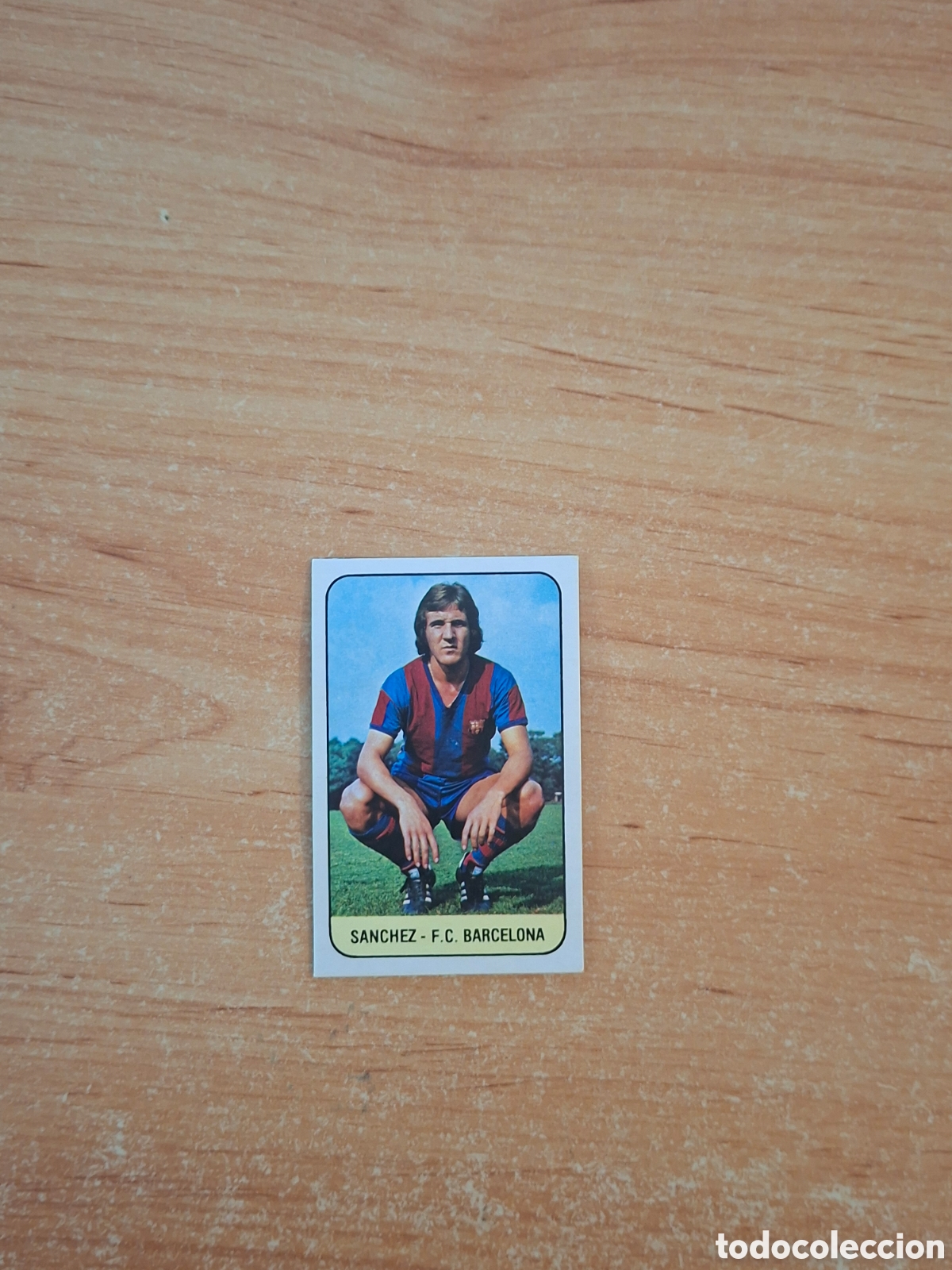 Cartes &agrave; collectionner de Football: Este 78 79 sanchez Barcelona despegado ver fotos