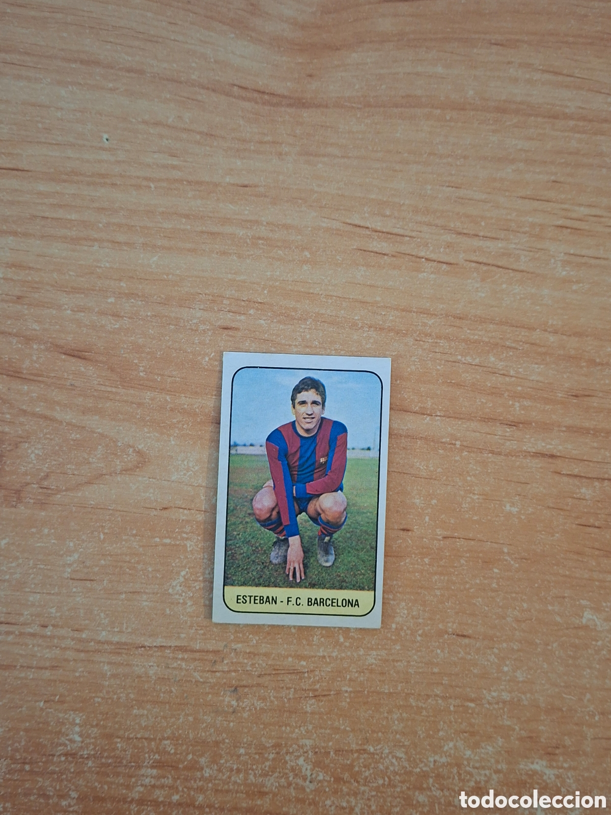 Cartes &agrave; collectionner de Football: Este 78 79 esteban Barcelona despegado ver fotos