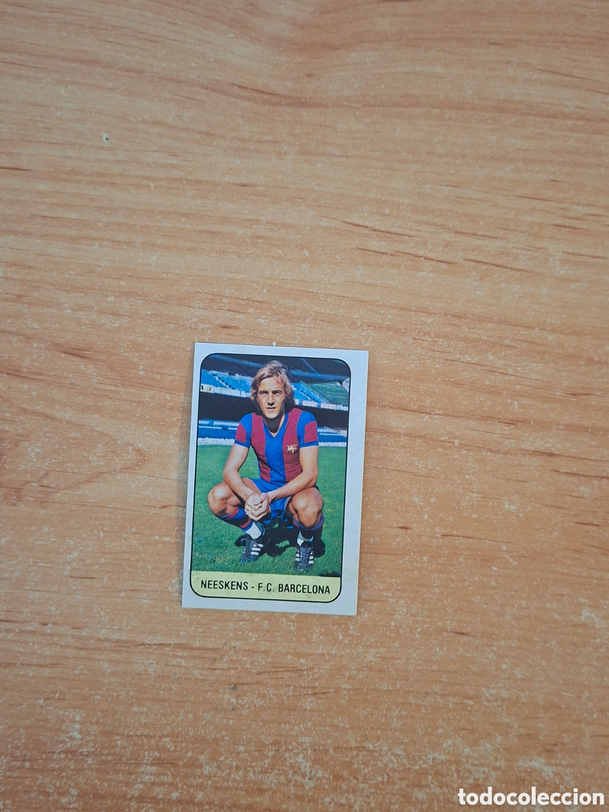 Cartes &agrave; collectionner de Football: Este 78 79 neeskens Barcelona despegado ver fotos