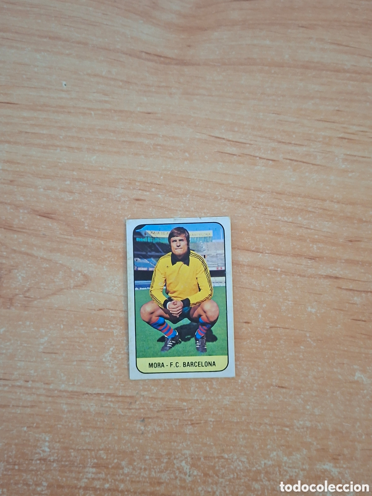 Cartes &agrave; collectionner de Football: Este 78 79 mora Barcelona despegado ver fotos