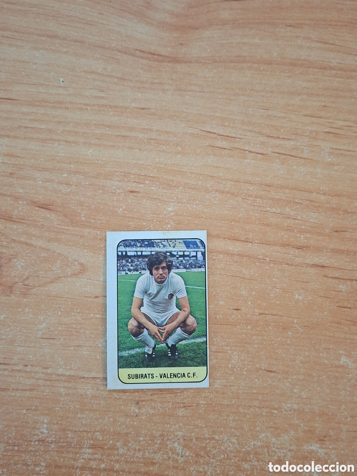 Cartes &agrave; collectionner de Football: Este 78 79 subirats Valencia baja despegado ver fotos