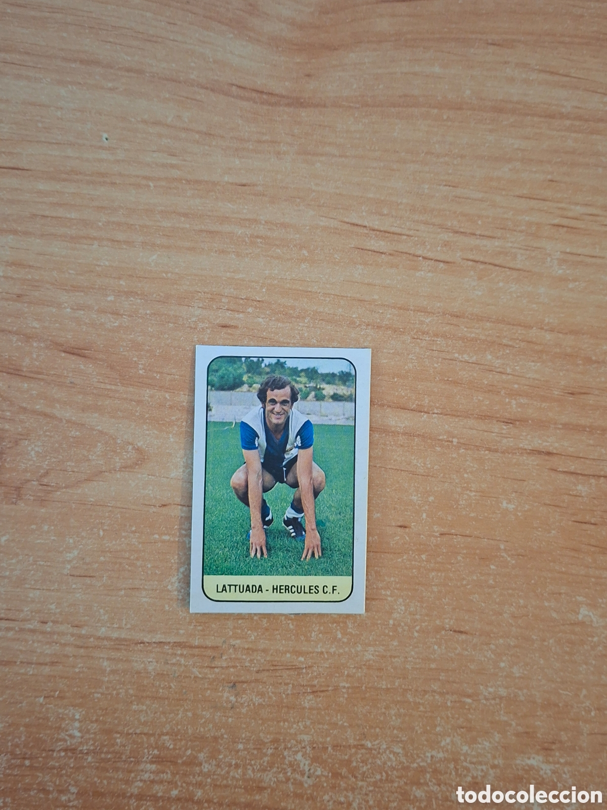 Cartes &agrave; collectionner de Football: Este 78 79 lattuada h&eacute;rcules baja despegado ver fotos
