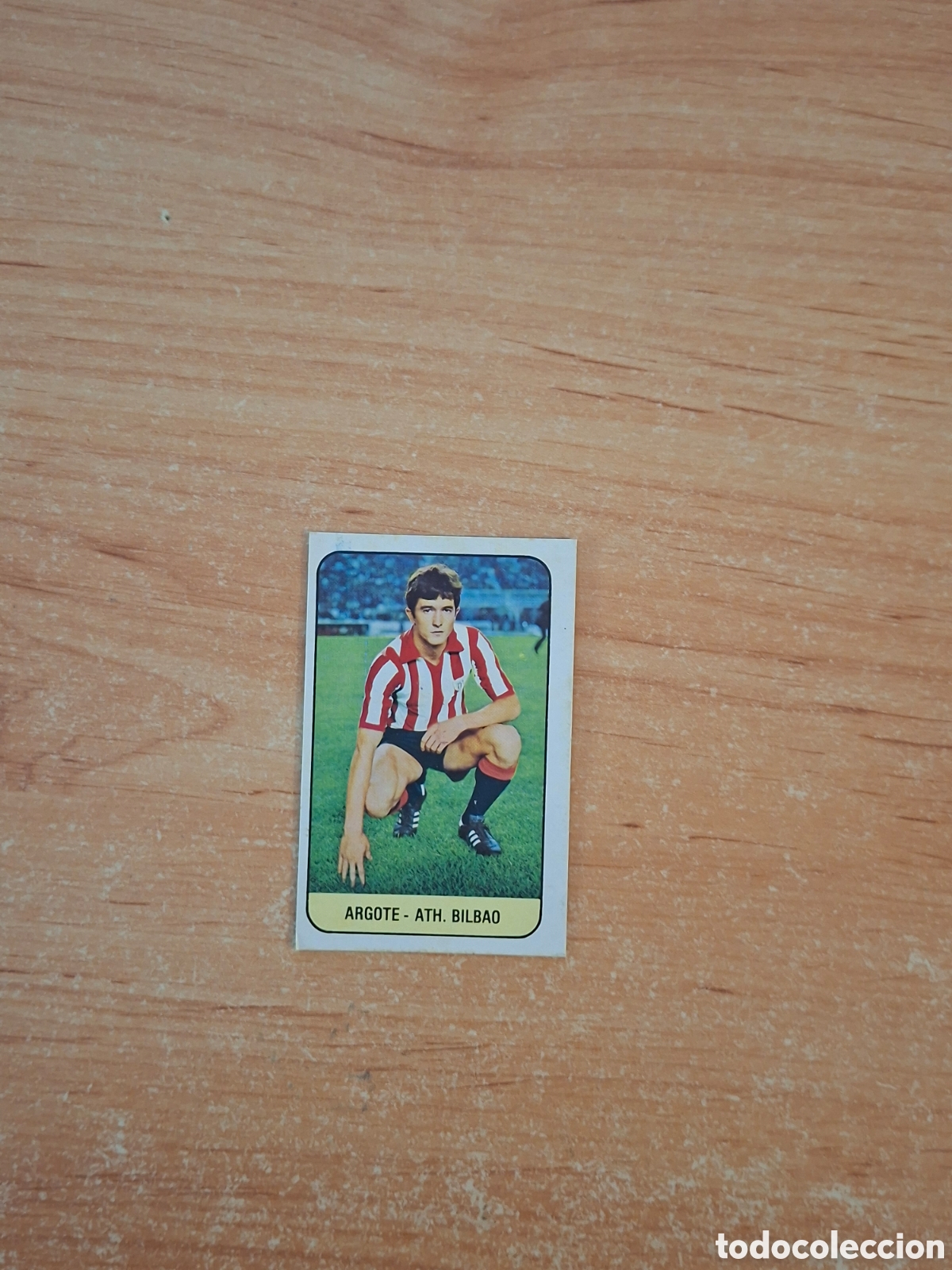 Cartes &agrave; collectionner de Football: Este 78 79 argote Bilbao baja despegado ver fotos