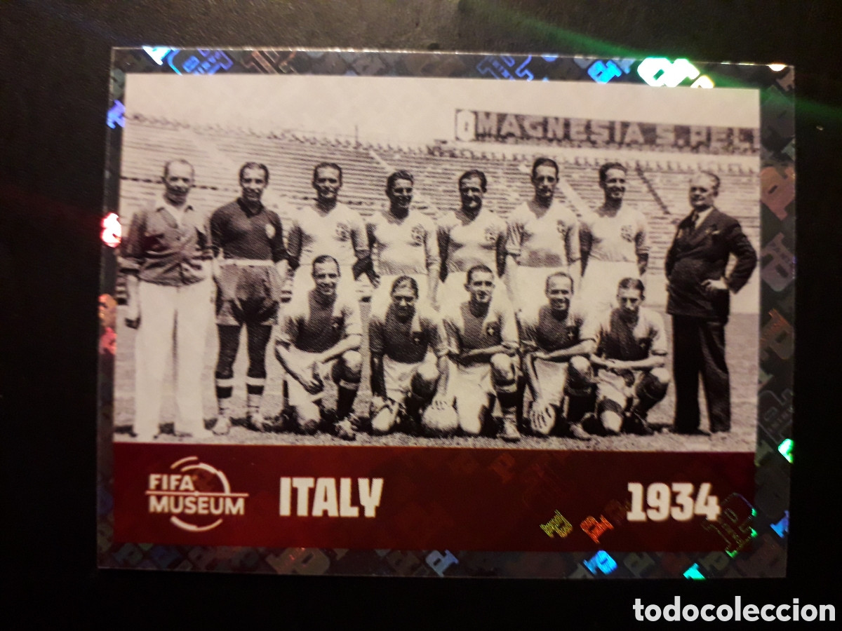 Cromos de F&uacute;tbol: ITALIA 1934 FWC 9 MUNDIAL F&Uacute;TBOL 2026 FIFA WORLD CUP PANINI SIN PEGAR PEDIDO M&Iacute;NIMO 3&euro;