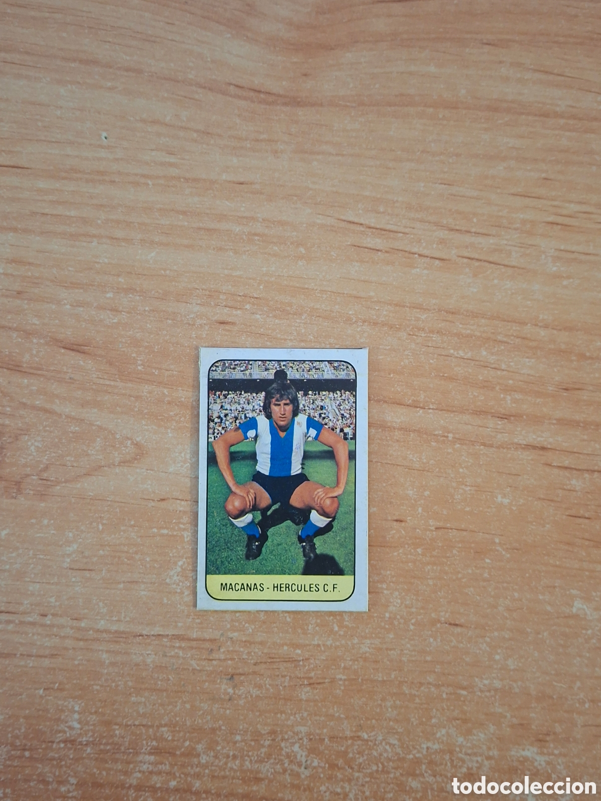 Cromos de Futebol: Este 78 79 macanas h&eacute;rcules 3 fichaje despegado ver fotos