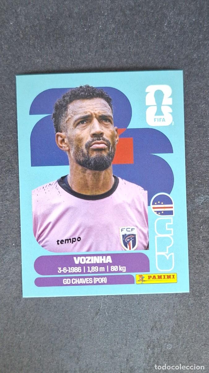 Cromos de F&uacute;tbol: L1 VOZINHA SELECCION CABO VERDE 2 MUNDIAL FIFA WORLD CUP 2026 PANINI NUNCA PEGADO SIN PEGAR