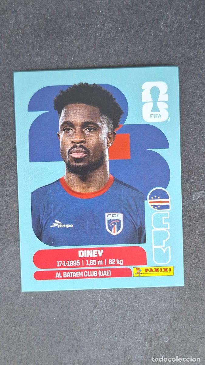 Cromos de F&uacute;tbol: L1 DINEY SELECCION CABO VERDE 5 MUNDIAL FIFA WORLD CUP 2026 PANINI NUNCA PEGADO SIN PEGAR