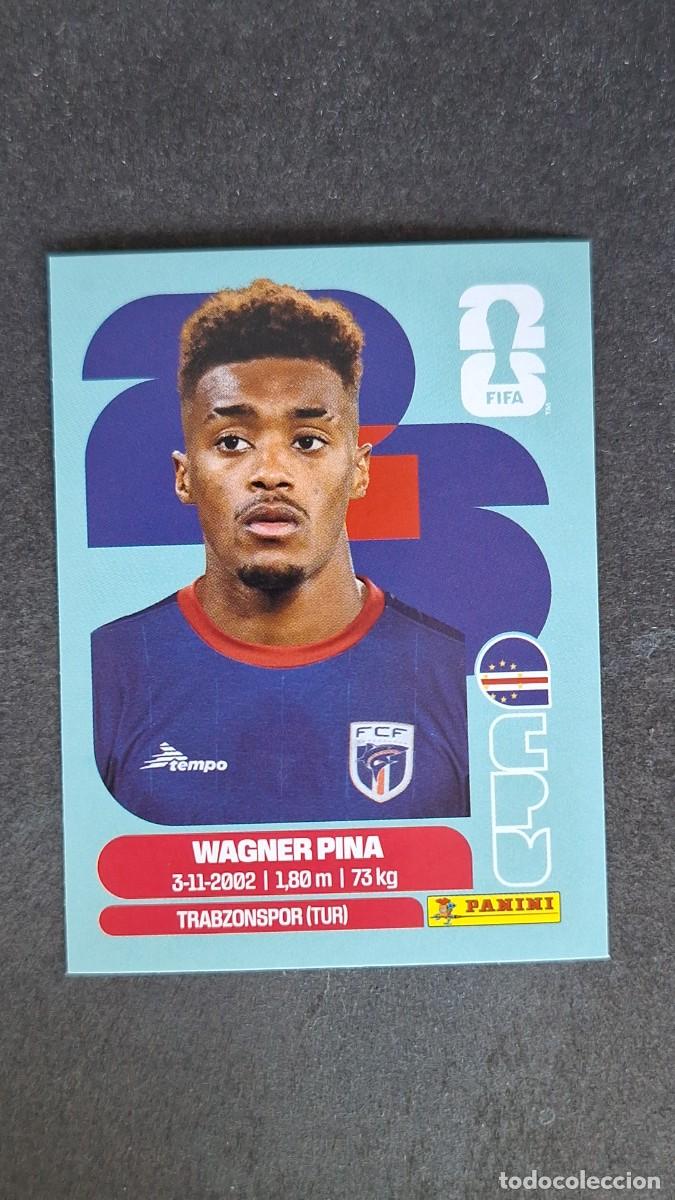 Cromos de F&uacute;tbol: L1 WAGNER PINA SELECCION CABO VERDE 7 MUNDIAL FIFA WORLD CUP 2026 PANINI NUNCA PEGADO SIN PEGAR