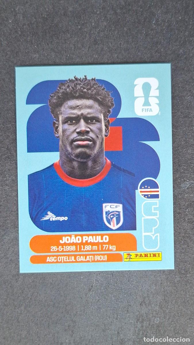 Cromos de F&uacute;tbol: L1 JOAO PAULO SELECCION CABO VERDE 8 MUNDIAL FIFA WORLD CUP 2026 PANINI NUNCA PEGADO SIN PEGAR