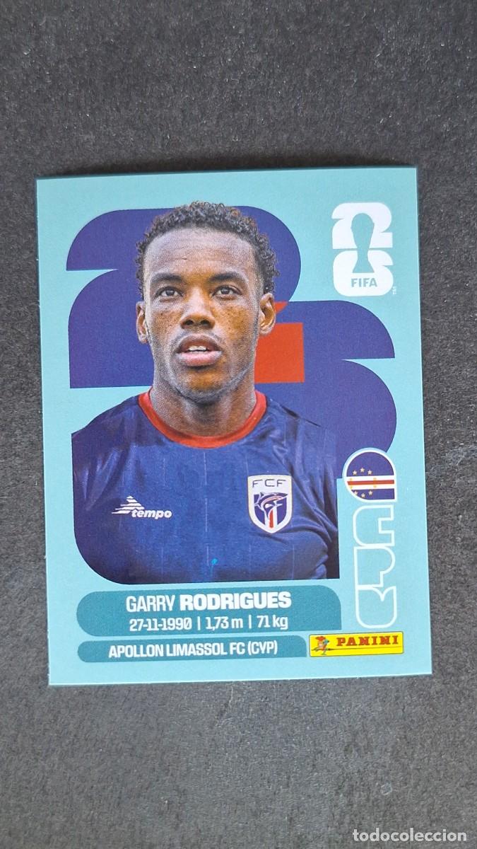 Cromos de F&uacute;tbol: L1 RODRIGUES SELECCION CABO VERDE 15 MUNDIAL FIFA WORLD CUP 2026 PANINI NUNCA PEGADO SIN PEGAR