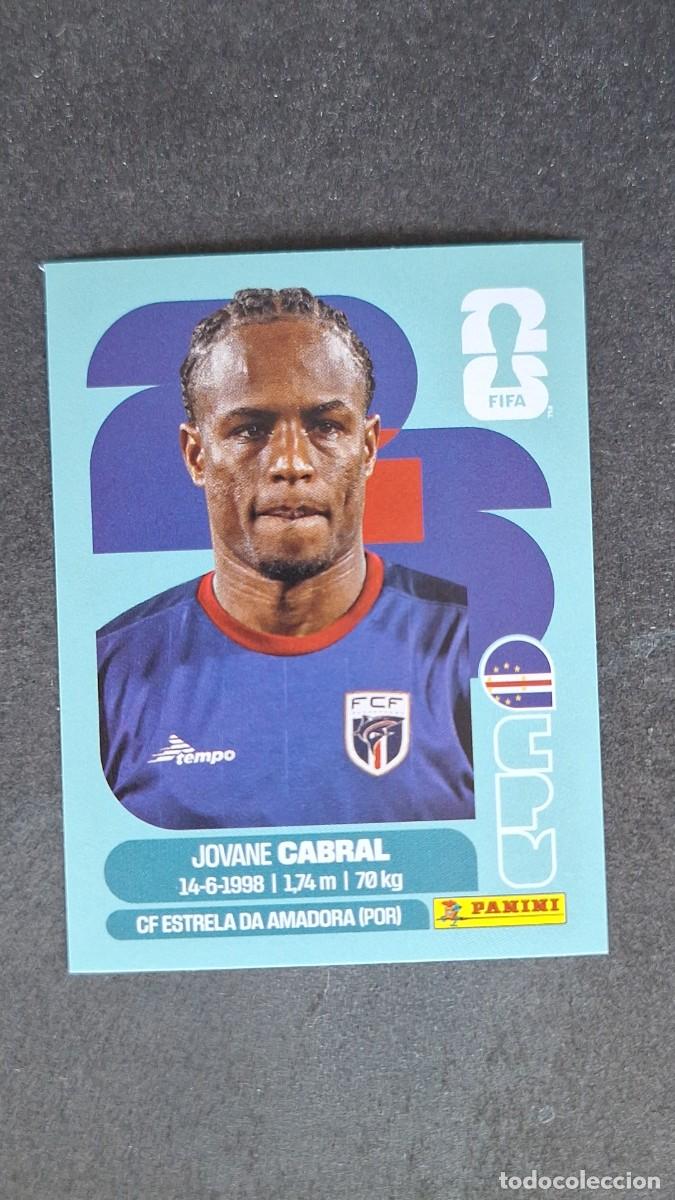 Cromos de F&uacute;tbol: L1 CABRAL SELECCION CABO VERDE 16 MUNDIAL FIFA WORLD CUP 2026 PANINI NUNCA PEGADO SIN PEGAR