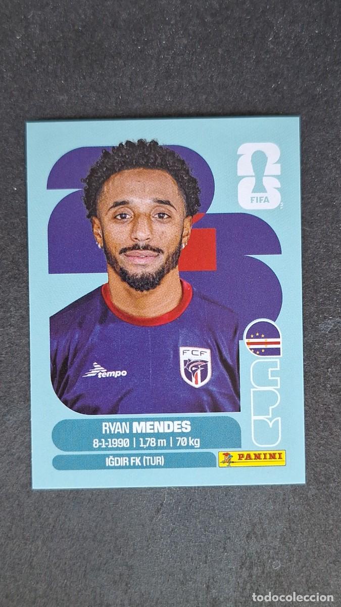 Cromos de F&uacute;tbol: L1 MENDES SELECCION CABO VERDE 17 MUNDIAL FIFA WORLD CUP 2026 PANINI NUNCA PEGADO SIN PEGAR