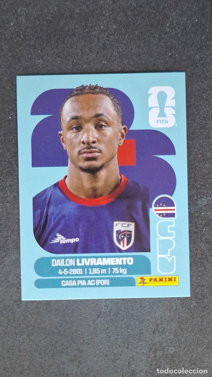 Cromos de F&uacute;tbol: L1 LIVRAMENTO SELECCION CABO VERDE 18 MUNDIAL FIFA WORLD CUP 2026 PANINI NUNCA PEGADO SIN PEGAR