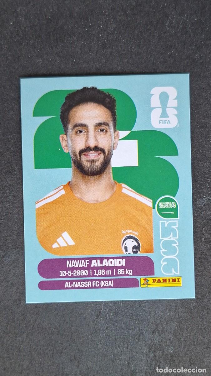 Cromos de F&uacute;tbol: L1 ALAQIDI SELECCION ARABIA SAUDI 2 MUNDIAL FIFA WORLD CUP 2026 PANINI NUNCA PEGADO SIN PEGAR