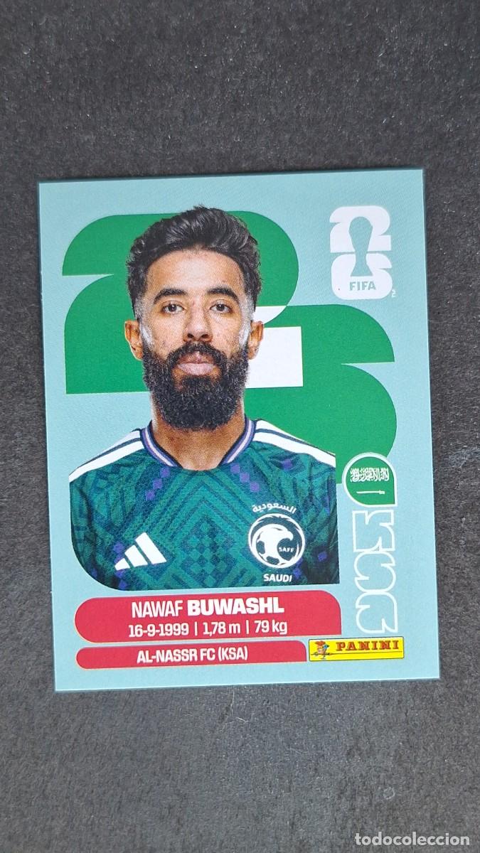Cromos de F&uacute;tbol: L1 BUWASHL SELECCION ARABIA SAUDI 5 MUNDIAL FIFA WORLD CUP 2026 PANINI NUNCA PEGADO SIN PEGAR
