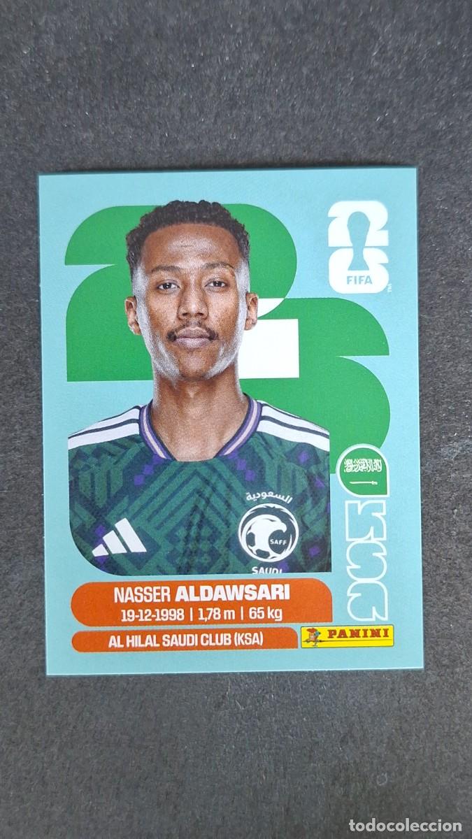 Cromos de F&uacute;tbol: L1 ALDAWSARI SELECCION ARABIA SAUDI 12 MUNDIAL FIFA WORLD CUP 2026 PANINI NUNCA PEGADO SIN PEGAR