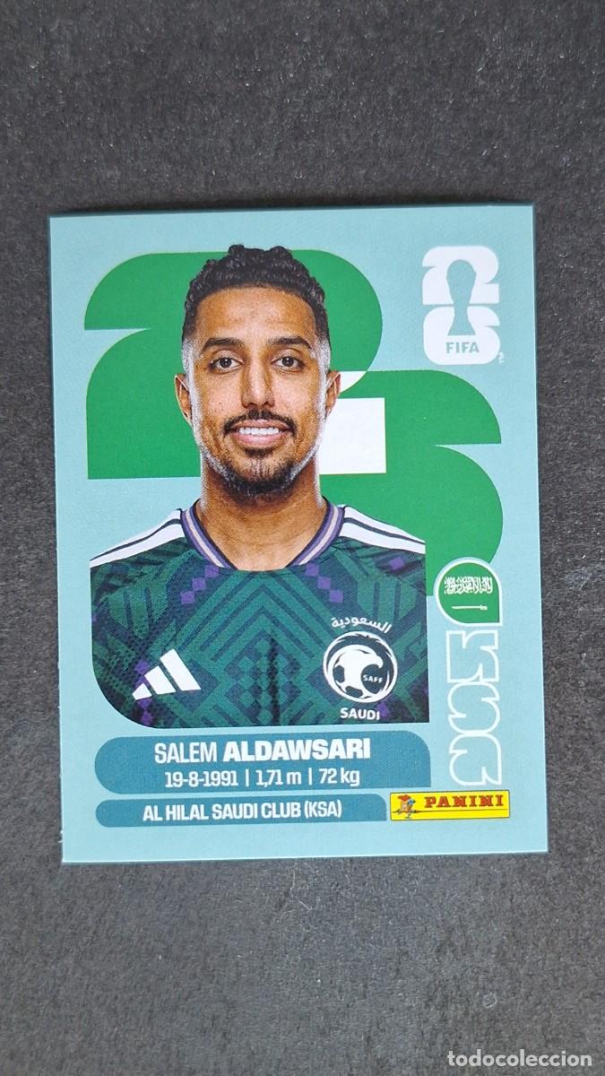 Figurine di Calcio: L1 ALDAWSARI SELECCION ARABIA SAUDI 16 MUNDIAL FIFA WORLD CUP 2026 PANINI NUNCA PEGADO SIN PEGAR