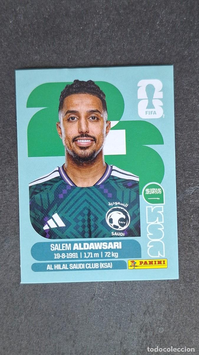 Figurine di Calcio: L1 ALDAWSARI SELECCION ARABIA SAUDI 16 MUNDIAL FIFA WORLD CUP 2026 PANINI NUNCA PEGADO SIN PEGAR