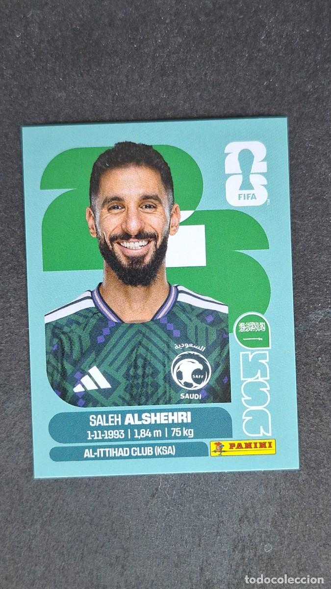 Cromos de F&uacute;tbol: L1 ALSHEHRI SELECCION ARABIA SAUDI 19 MUNDIAL FIFA WORLD CUP 2026 PANINI NUNCA PEGADO SIN PEGAR