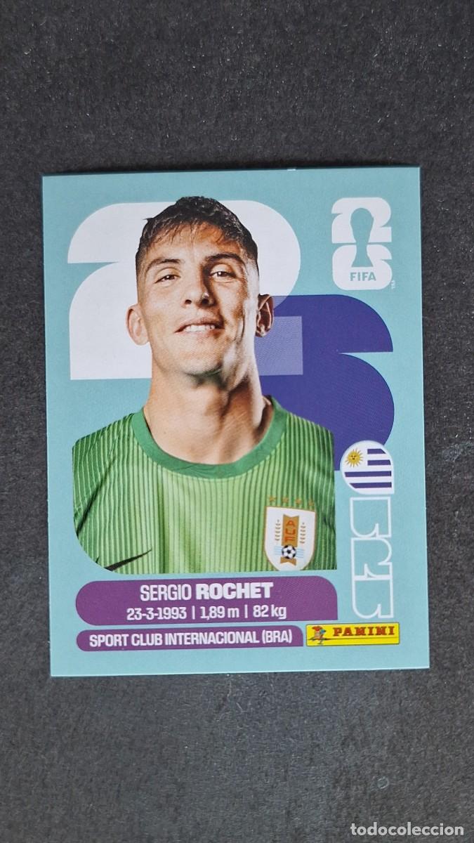 Cromos de F&uacute;tbol: L1 ROCHET SELECCION URUGUAY 2 MUNDIAL FIFA WORLD CUP 2026 PANINI NUNCA PEGADO SIN PEGAR