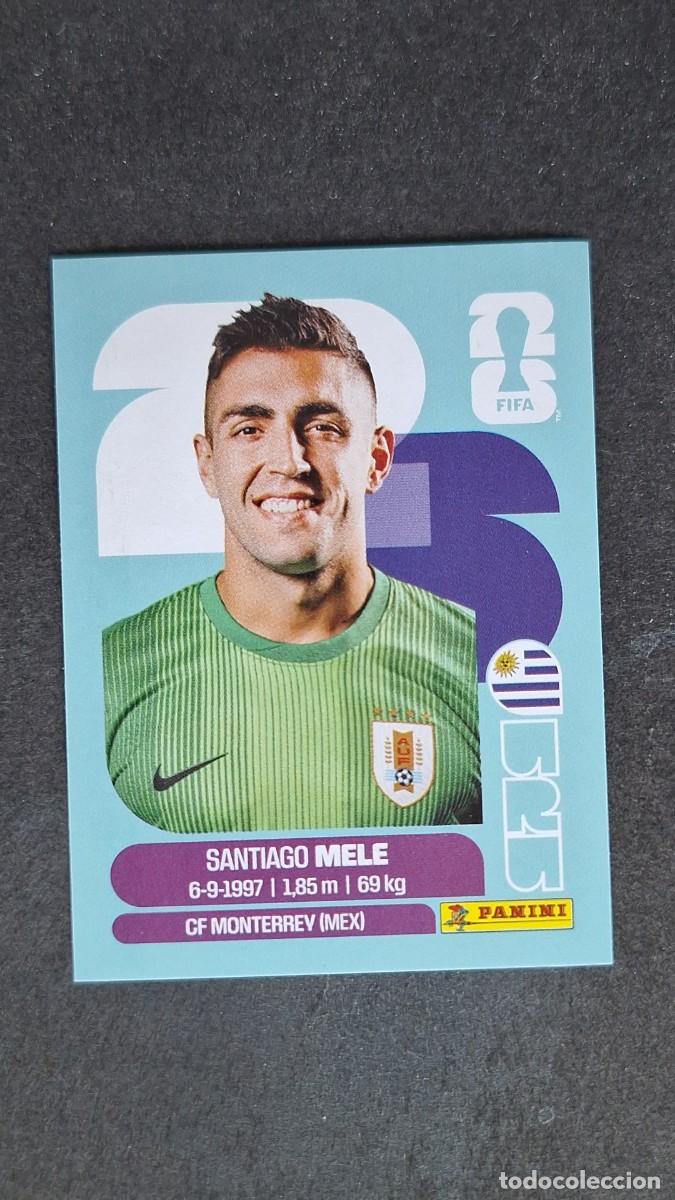 Cromos de F&uacute;tbol: L1 MELE SELECCION URUGUAY 3 MUNDIAL FIFA WORLD CUP 2026 PANINI NUNCA PEGADO SIN PEGAR