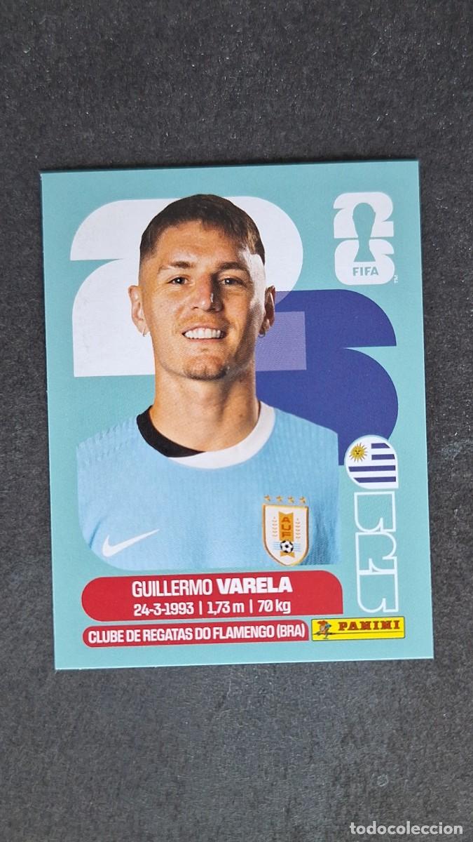 Fu&szlig;ball-Sticker: L1 VALERA SELECCION URUGUAY 8 MUNDIAL FIFA WORLD CUP 2026 PANINI NUNCA PEGADO SIN PEGAR