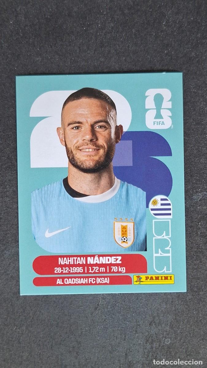 Fu&szlig;ball-Sticker: L1 NANDEZ SELECCION URUGUAY 9 MUNDIAL FIFA WORLD CUP 2026 PANINI NUNCA PEGADO SIN PEGAR