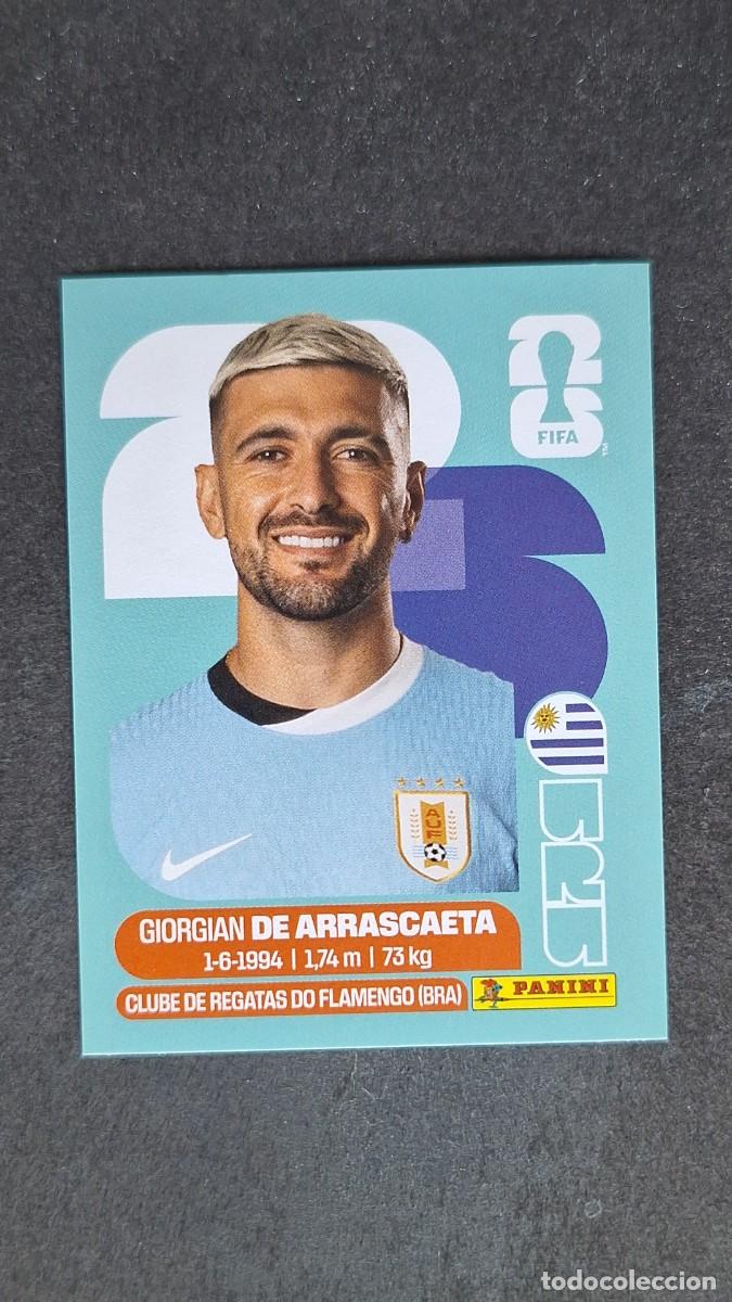 Fu&szlig;ball-Sticker: L1 DE ARRASCAETA SELECCION URUGUAY 11 MUNDIAL FIFA WORLD CUP 2026 PANINI NUNCA PEGADO SIN PEGAR