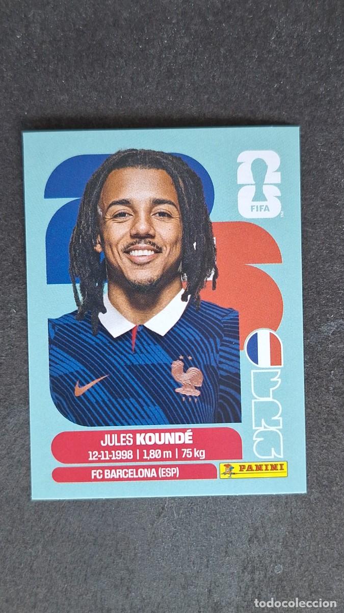 Cromos de F&uacute;tbol: L1 KOUNDE SELECCION FRANCIA 5 MUNDIAL FIFA WORLD CUP 2026 PANINI NUNCA PEGADO SIN PEGAR