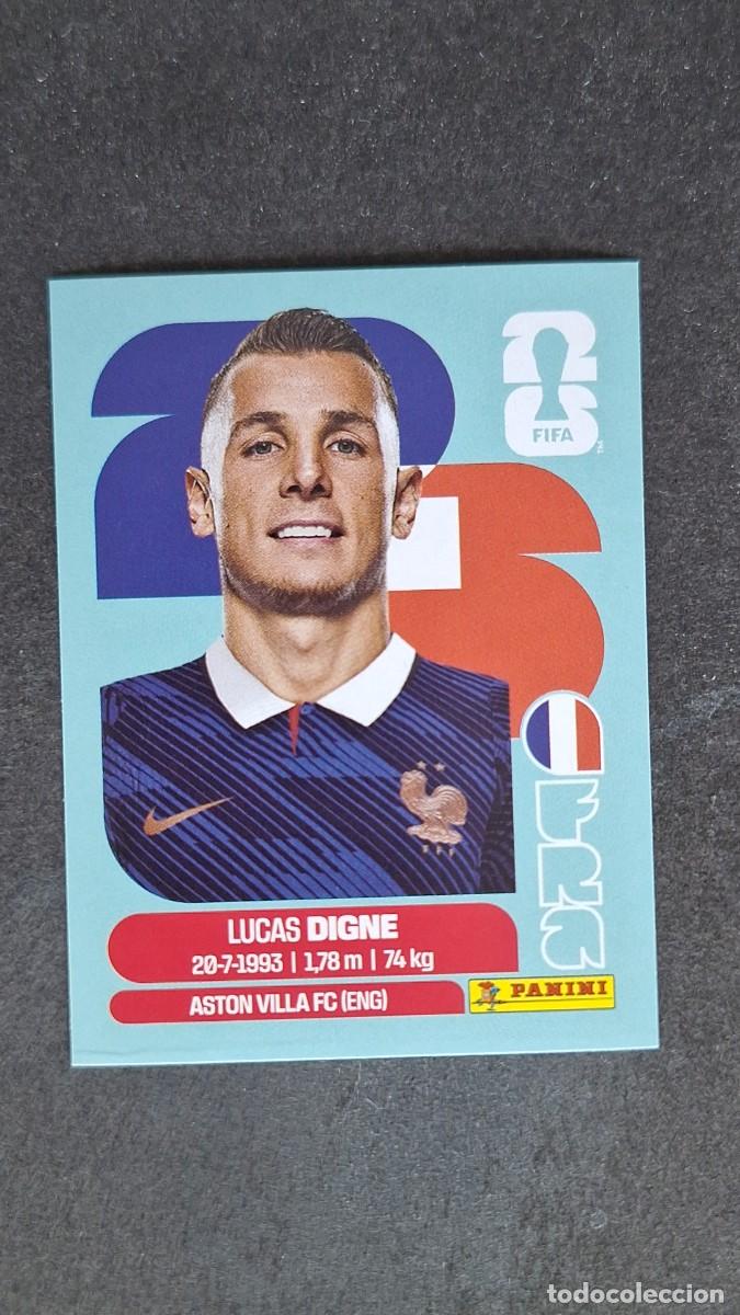 Cromos de F&uacute;tbol: L1 DIGNE SELECCION FRANCIA 8 MUNDIAL FIFA WORLD CUP 2026 PANINI NUNCA PEGADO SIN PEGAR