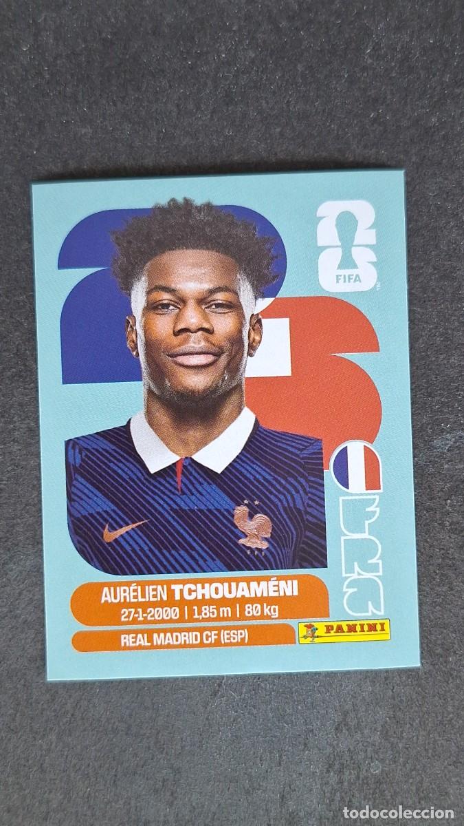 Cromos de F&uacute;tbol: L1 TCHOUAMENI SELECCION FRANCIA 9 MUNDIAL FIFA WORLD CUP 2026 PANINI NUNCA PEGADO SIN PEGAR