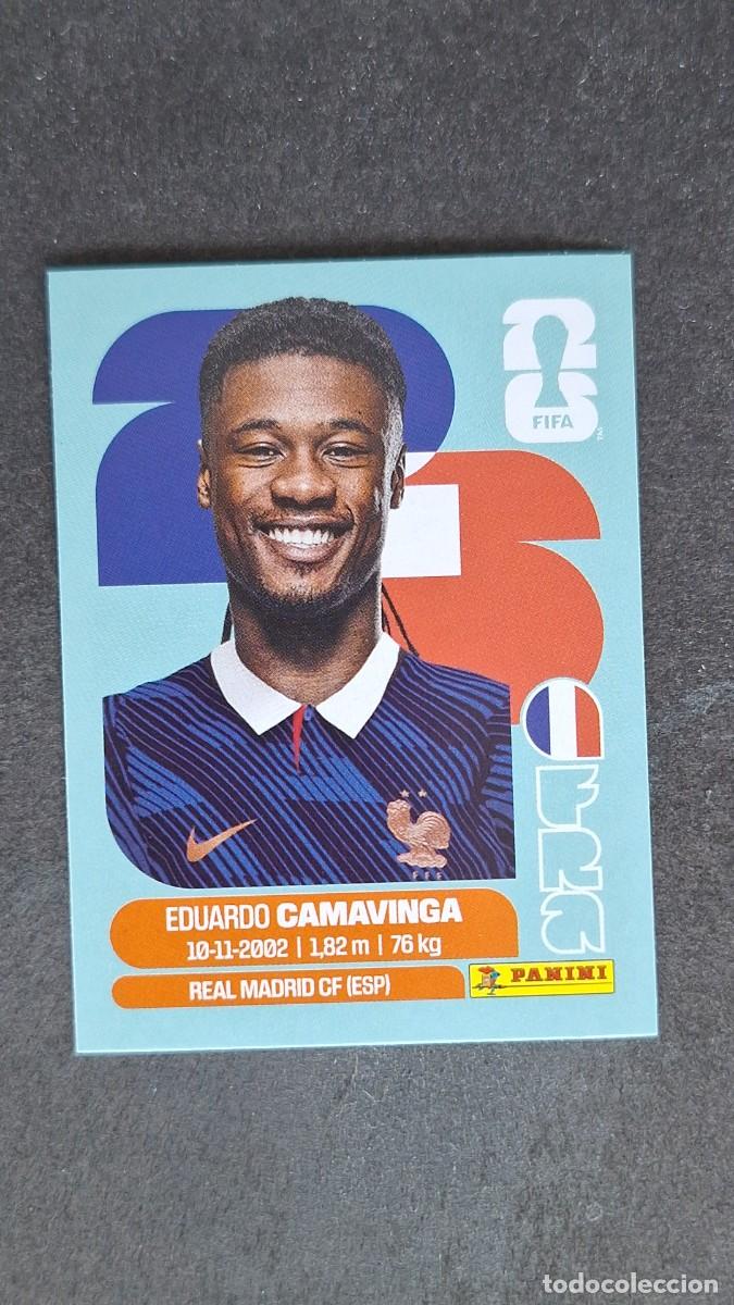 Cromos de F&uacute;tbol: L1 CAMAVINGA SELECCION FRANCIA 10 MUNDIAL FIFA WORLD CUP 2026 PANINI NUNCA PEGADO SIN PEGAR